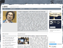 Tablet Screenshot of libreidee.org